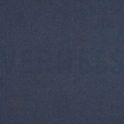 JEANS FOLIE BLUMEN JEANSBLAU (hover)