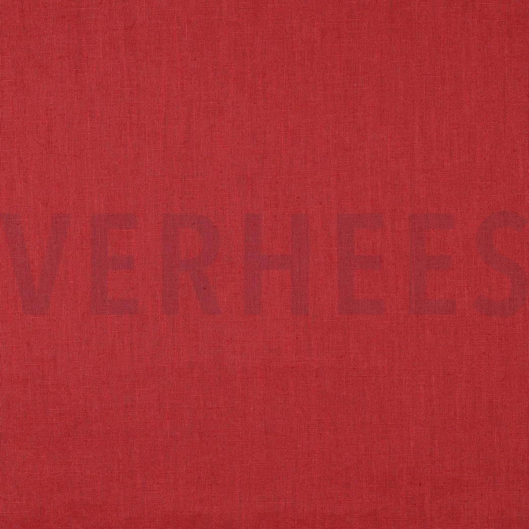 LINEN WASHED 170 gm2 WINE RED
