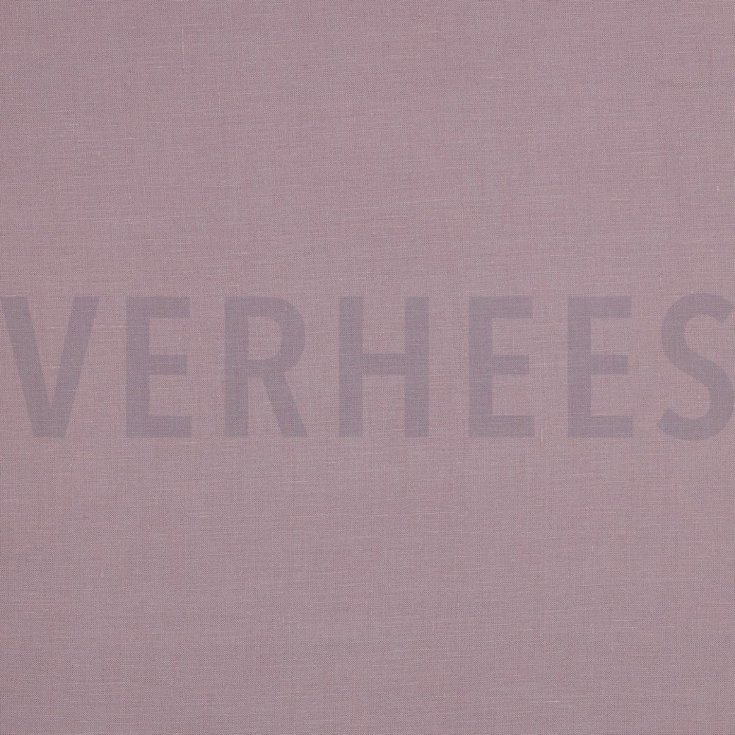 EUROPEAN FLAX LINEN 125 GM2 MAUVE