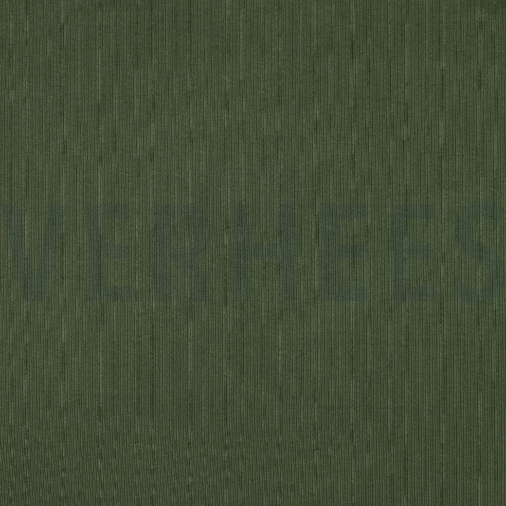 RIB JERSEY DARK GREEN