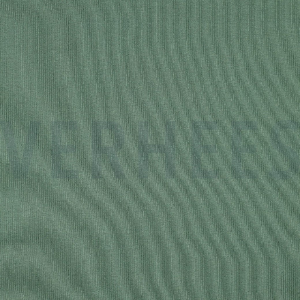 RIB JERSEY  GREEN