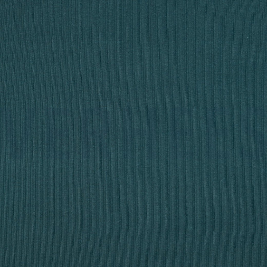 RIB JERSEY DARK CYAN