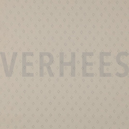 JERSEY TRICOTÉ AJOURÉ BEIGE #7