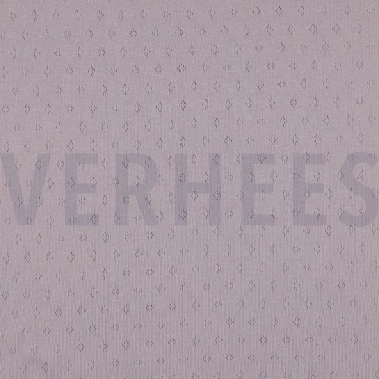 FEINSTRICKJERSEY AJOUR ALT LILA #7