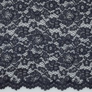 LACE BORDER 2 SIDES NAVY (thumbnail)