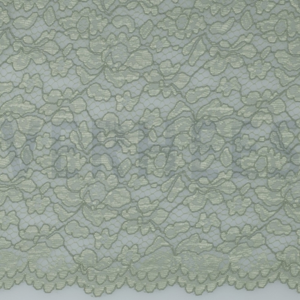 LACE TWO-SIDE SCALLOP LIGHT GREEN (hover)