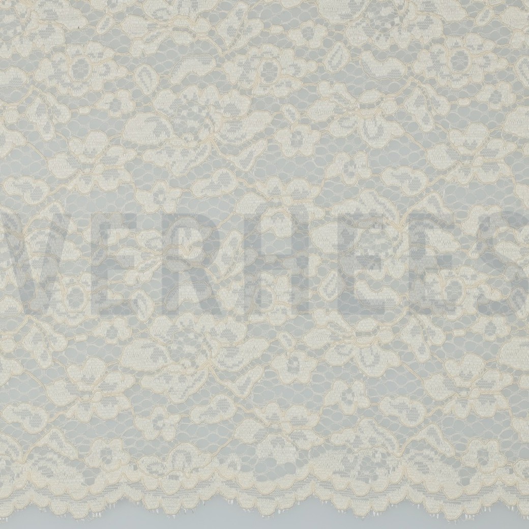 LACE BORDER 2 SIDES ECRU