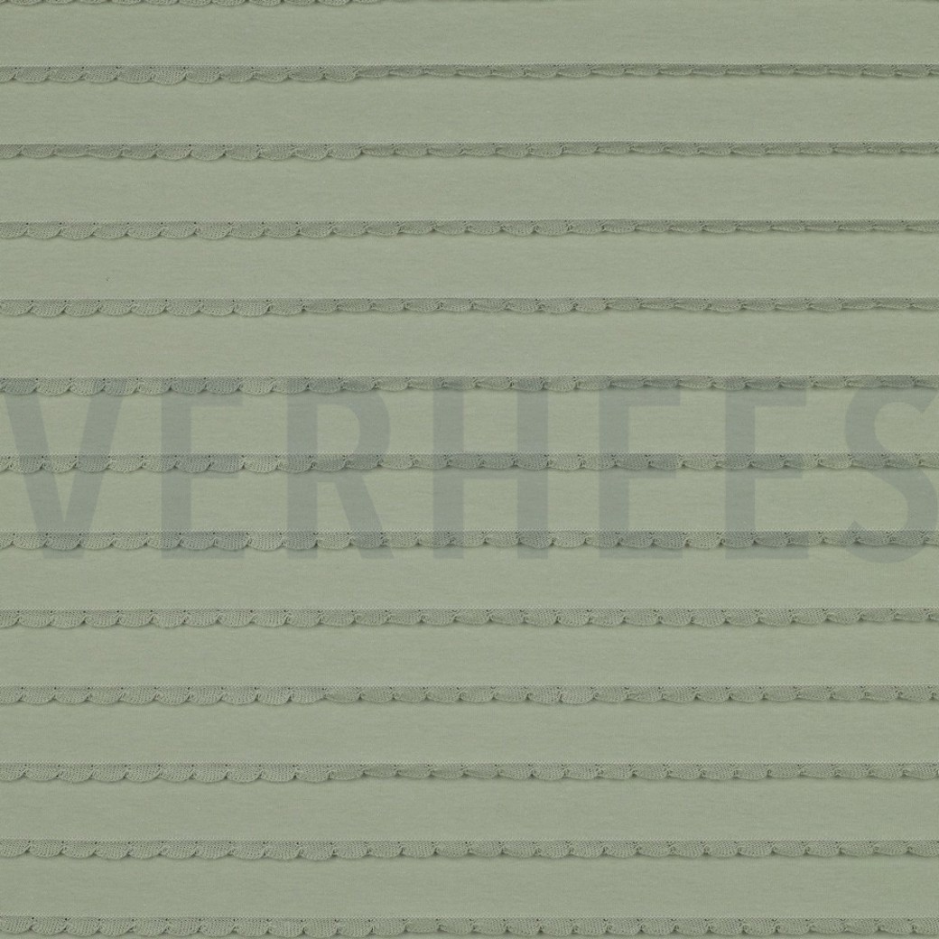 JERSEY RUFFLES SAGE