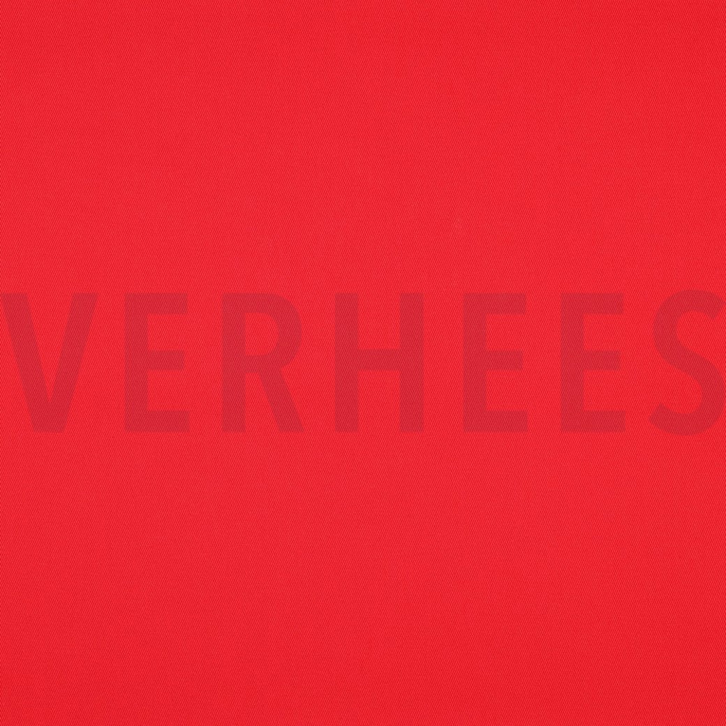 COTTON TWILL RED