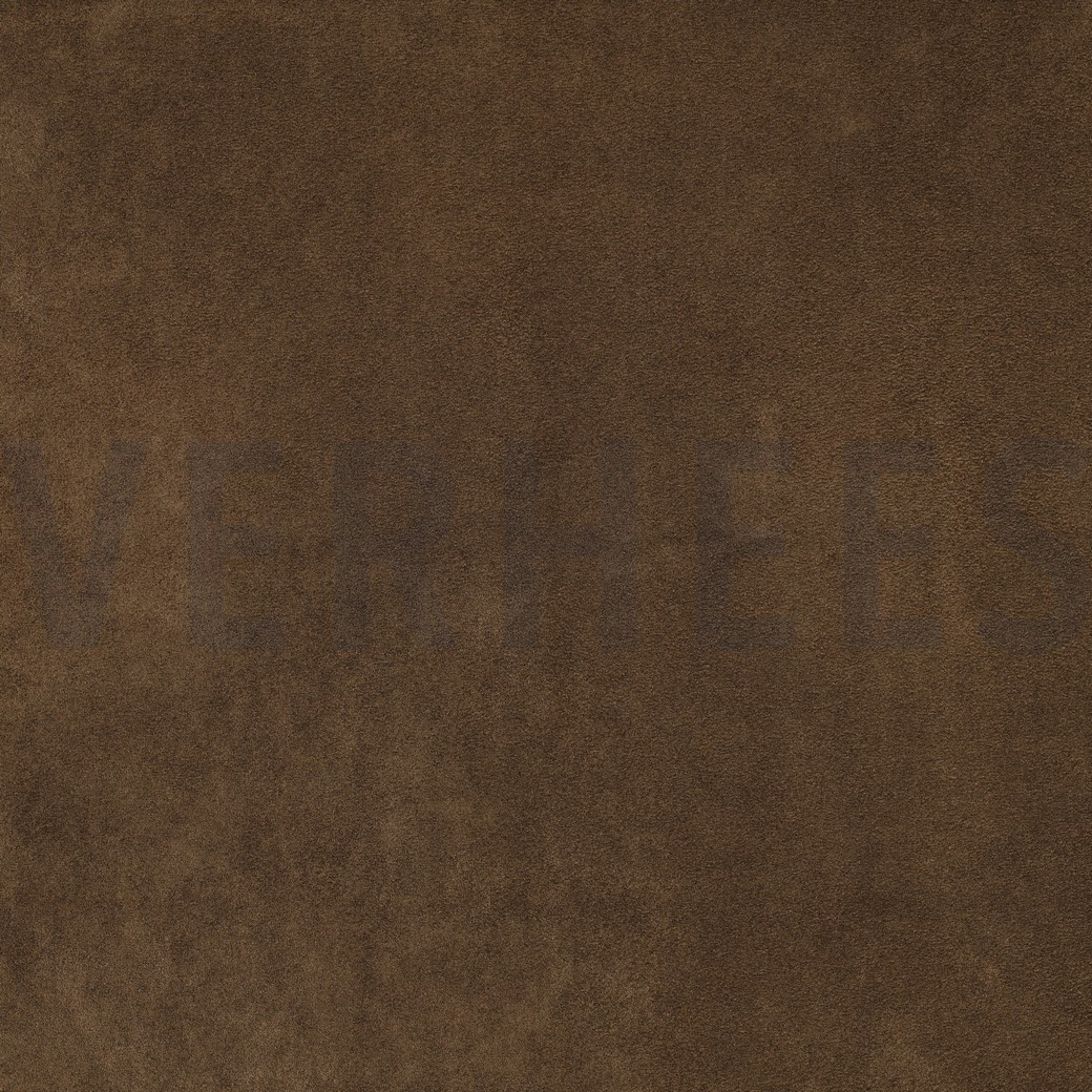 FAUX SUEDE DARK BROWN