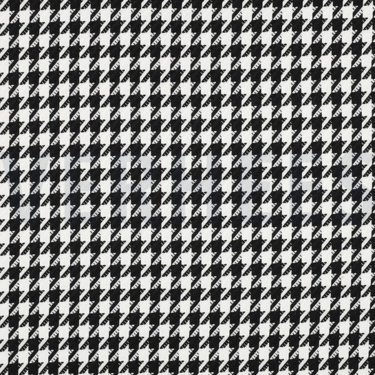 HAHNENTRITT SCHWARZ/ WEISS #7