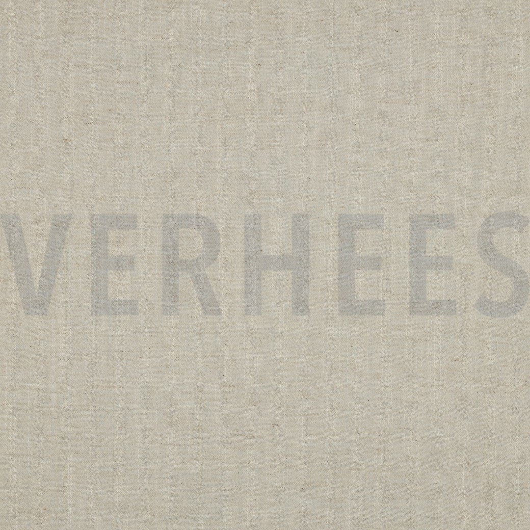 COTTON LINEN SLUB WASHED NATURAL