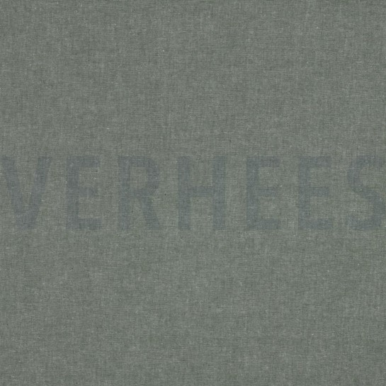 GARNFÄRBT POPELINE DUNKELGRÜN #7