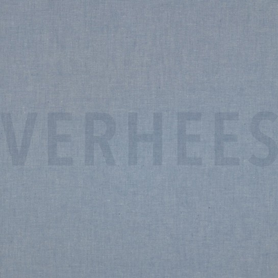 GARNFÄRBT POPELINE BLAU #7