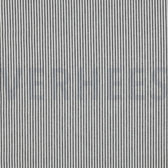 GARNFÄRBT STREIFEN 3MM SCHWARZ #7