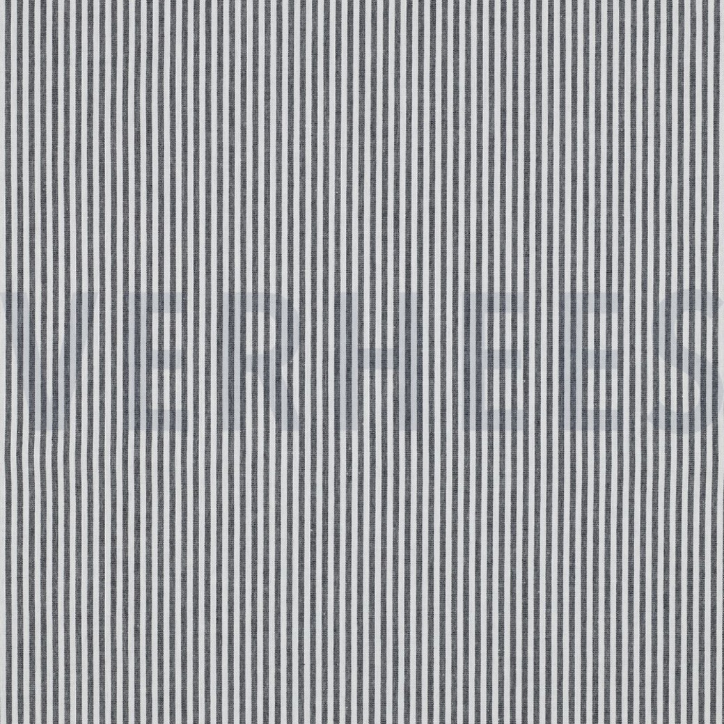 YARN DYED STRIPE 3MM NAVY