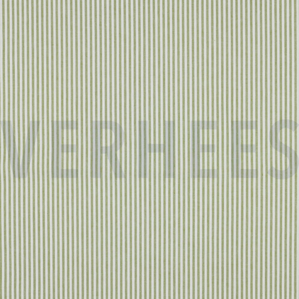 YARN DYED STRIPE 3MM OLD LIME
