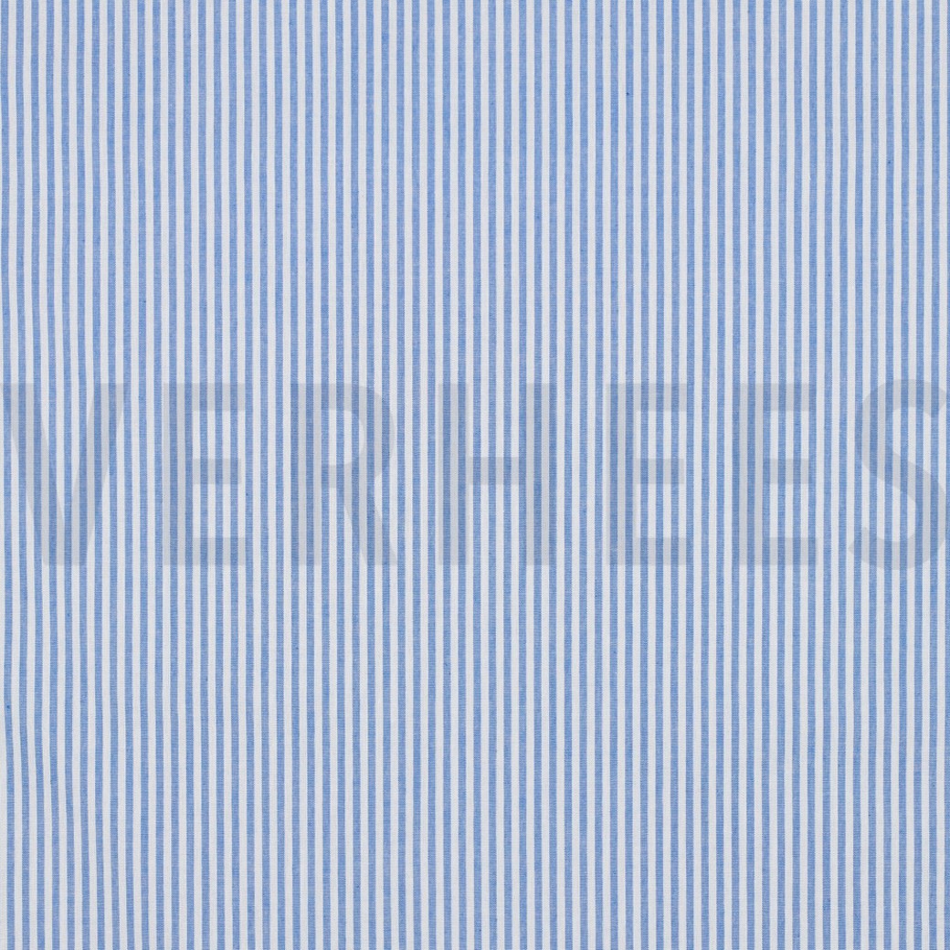 YARN DYED STRIPE 3MM SKY
