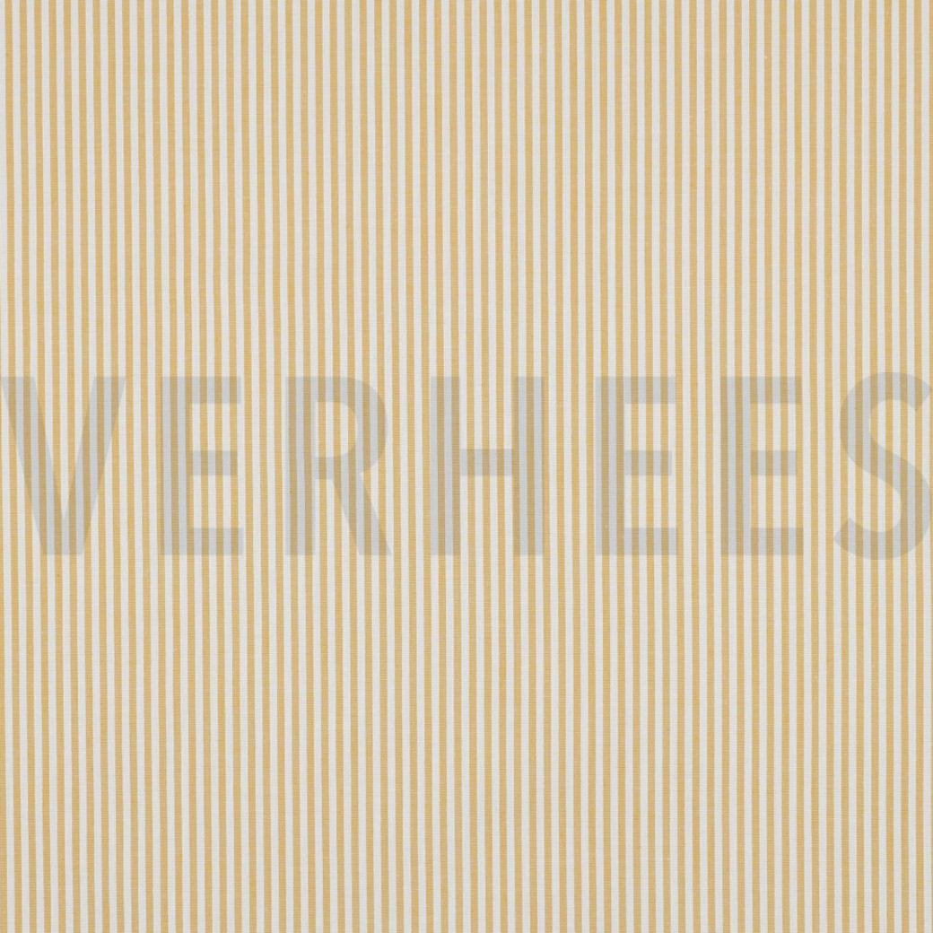 YARN DYED STRIPE 3MM OCHRE