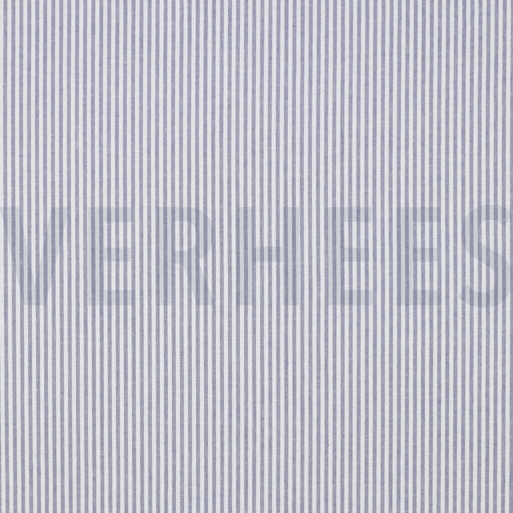 YARN DYED STRIPE 3MM LAVENDER