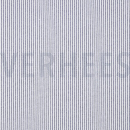 GARENGEVERFD POPLIN STREPEN 3MM LAVENDEL #7