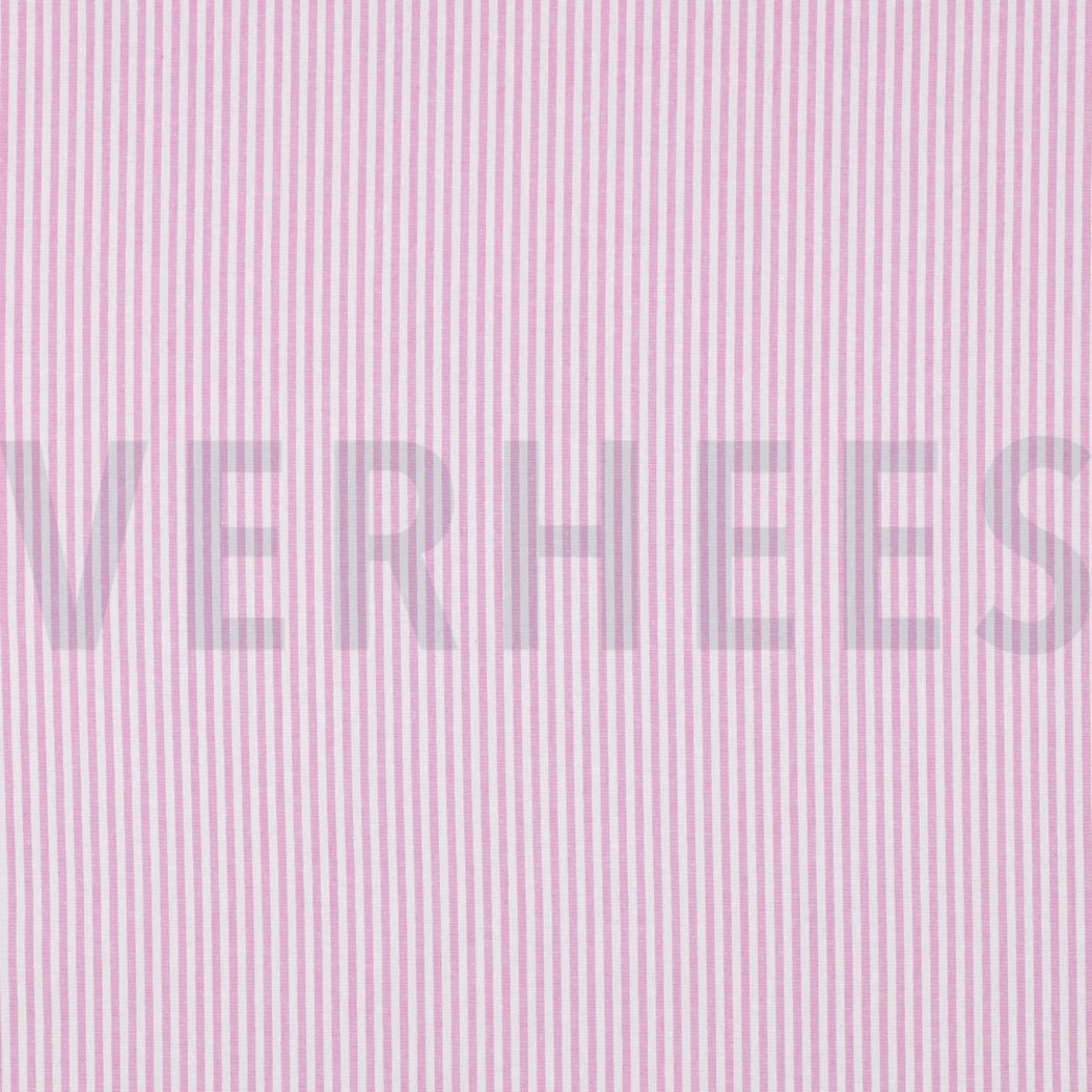 YARN DYED STRIPE 3MM PINK