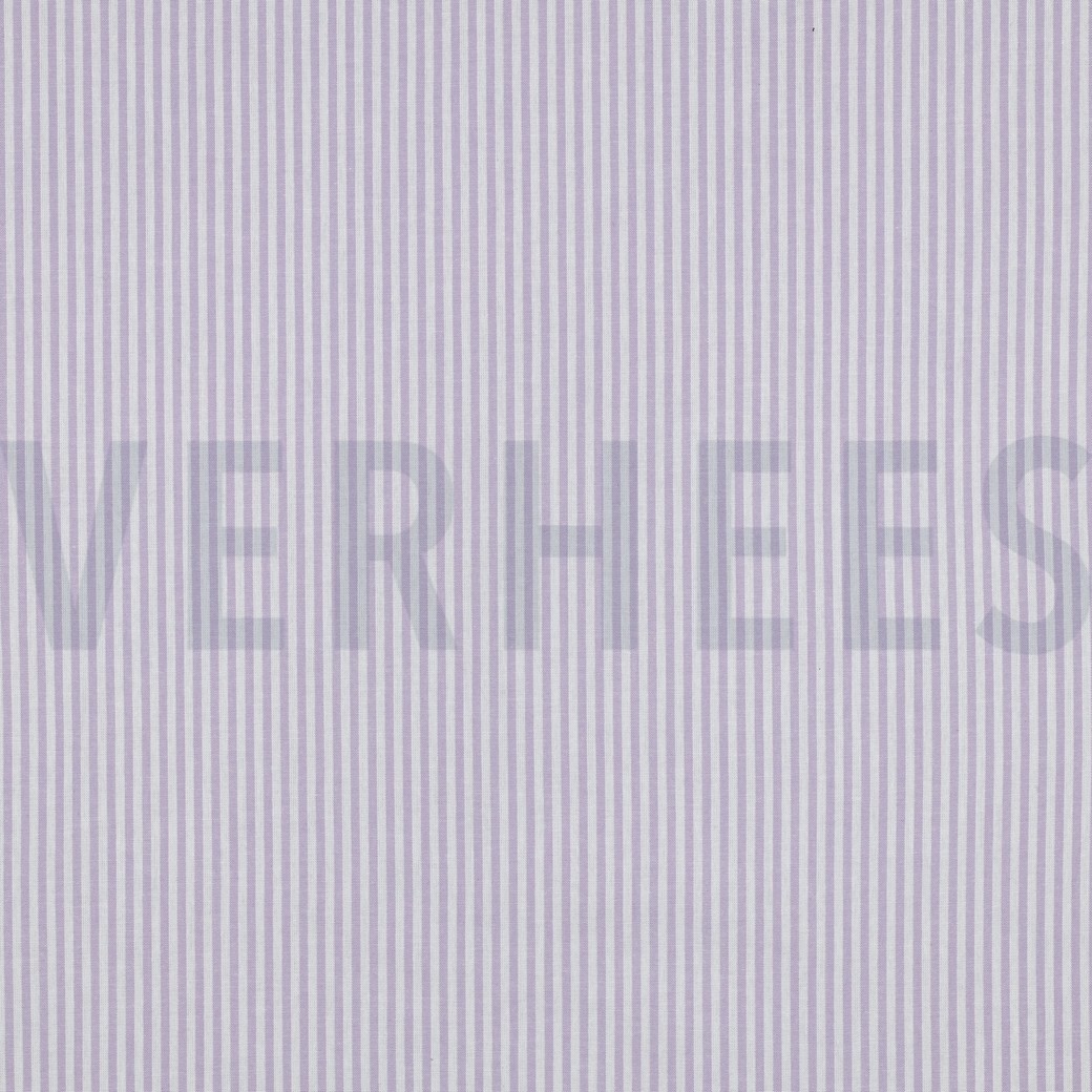 YARN DYED STRIPE 3MM LILAC