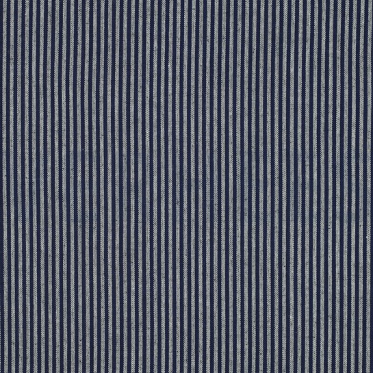 JACQUARD YARN DYED STRIPES NAVY #7