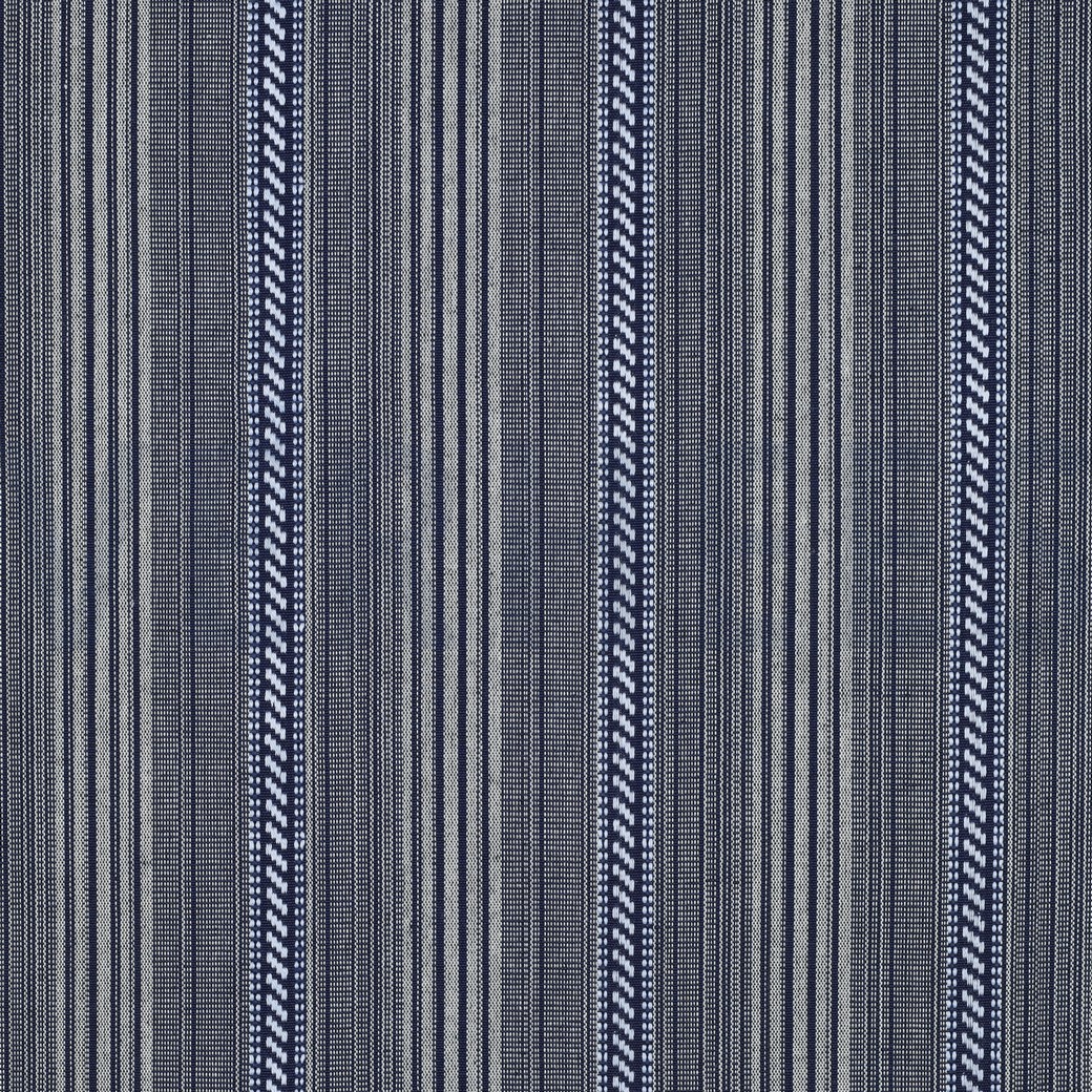 JACQUARD YARN DYED STRIPES NAVY
