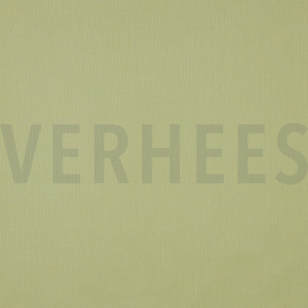 COTTON VOILE GOTS LIGHT GREEN