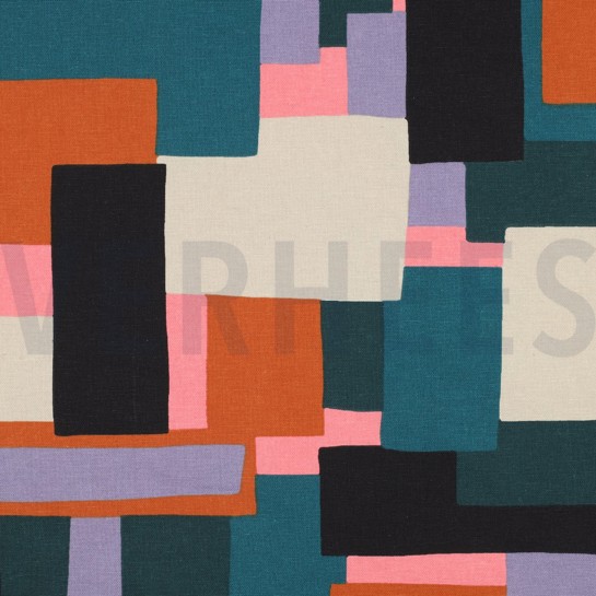 CANVAS ABSTRACT PETROL #7