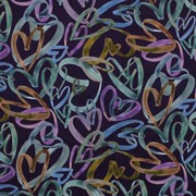 BABYCORD DIGITAL HEARTS DARK PURPLE (thumbnail)
