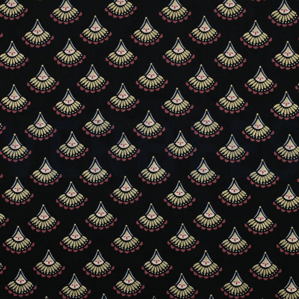BABYCORD GLITTER BOHEMIAN BLACK