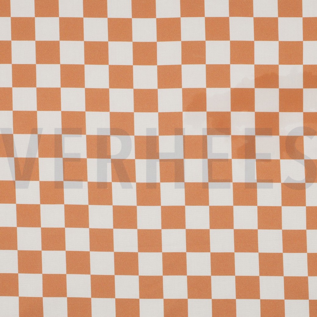FINE POPLIN FRUIT OFF-WHITE / ORANGE