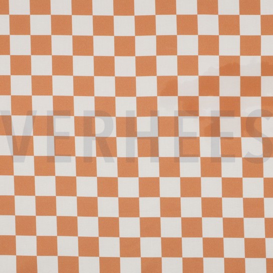 KATOENEN POPLIN FRUIT GEBROKEN WIT #7