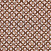 FINE POPLIN GEOMETRIC ECRU / ARMY GREEN (thumbnail)