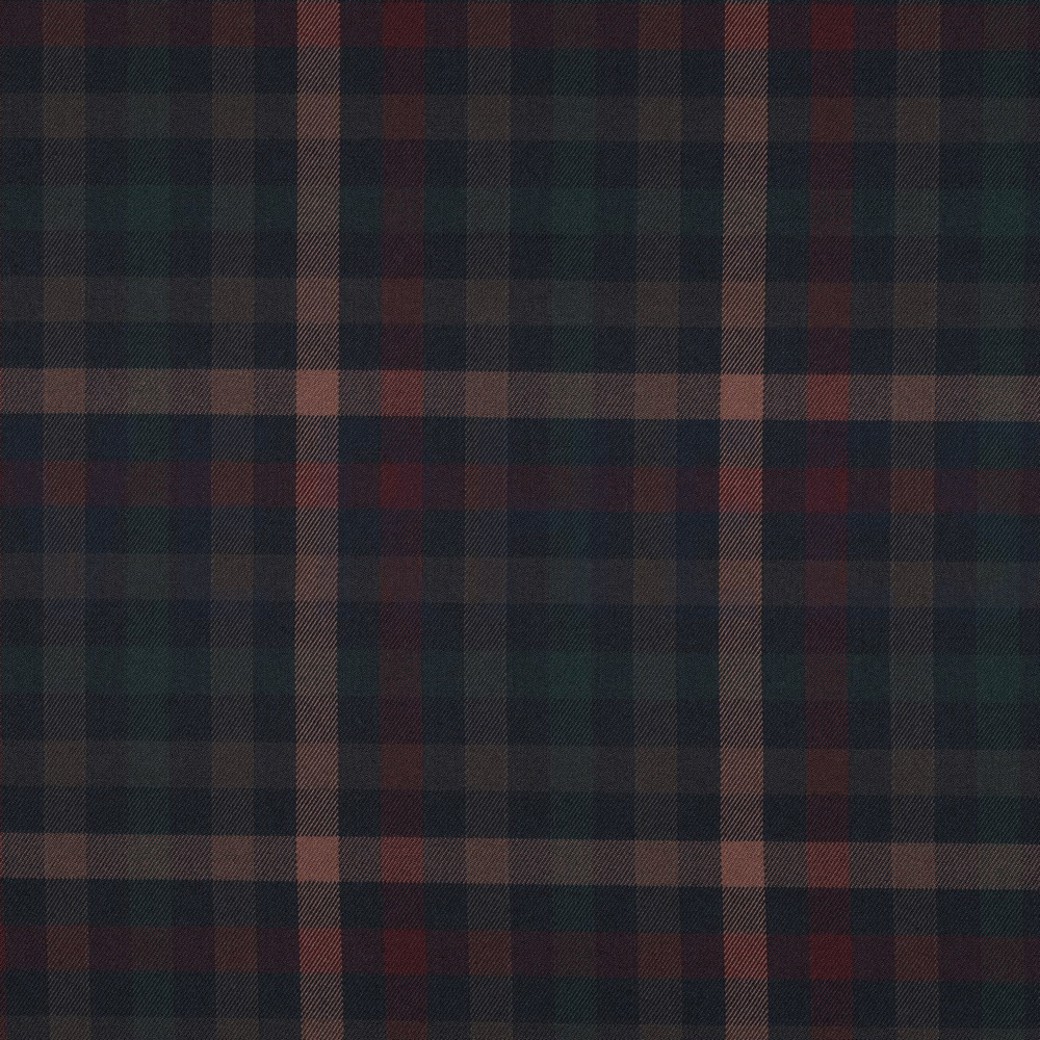 TARTAN CHECK NAVY/RED/CAMEL/GREEN