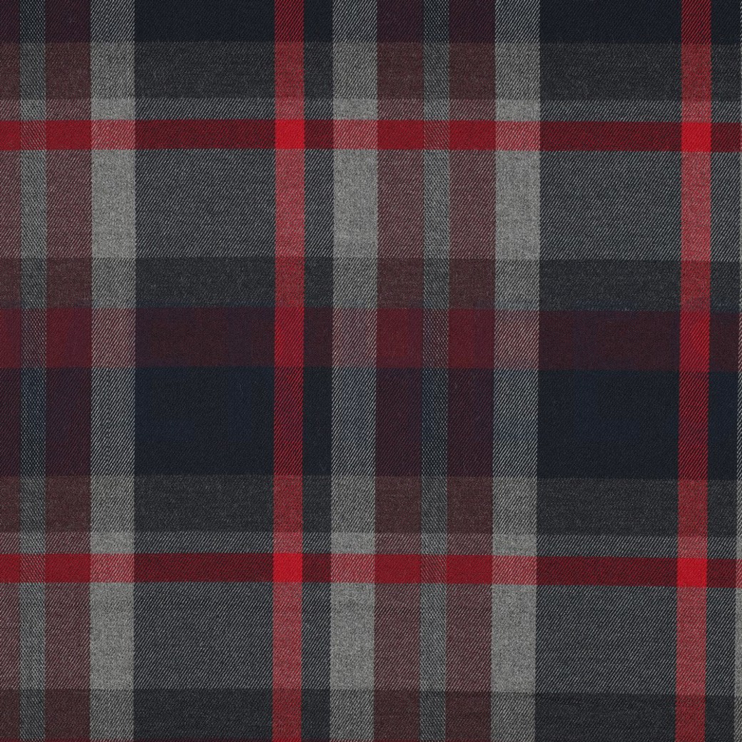 TARTAN CHECK BLACK/GREY/RED