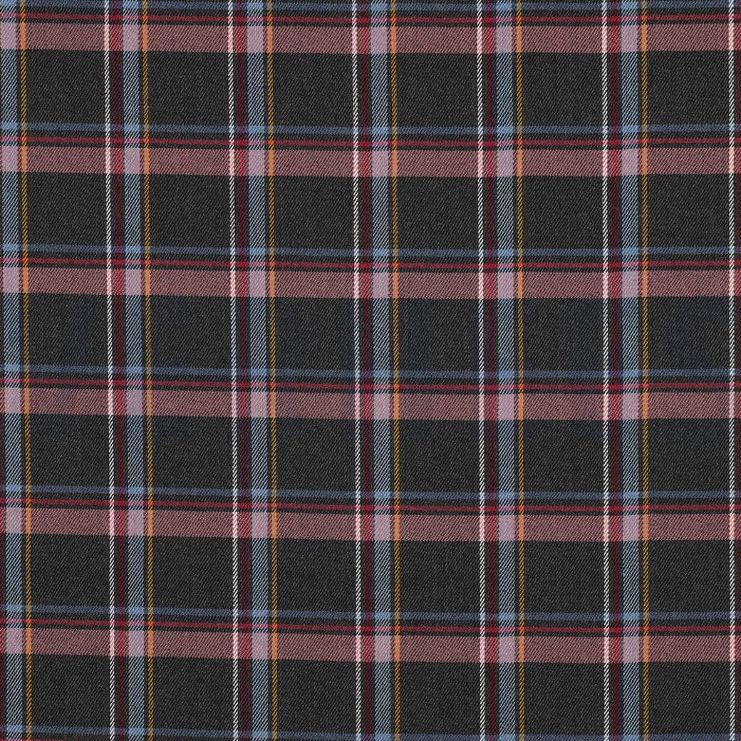 TARTAN CHECK ANTHRACITE MELANGE/MULTI