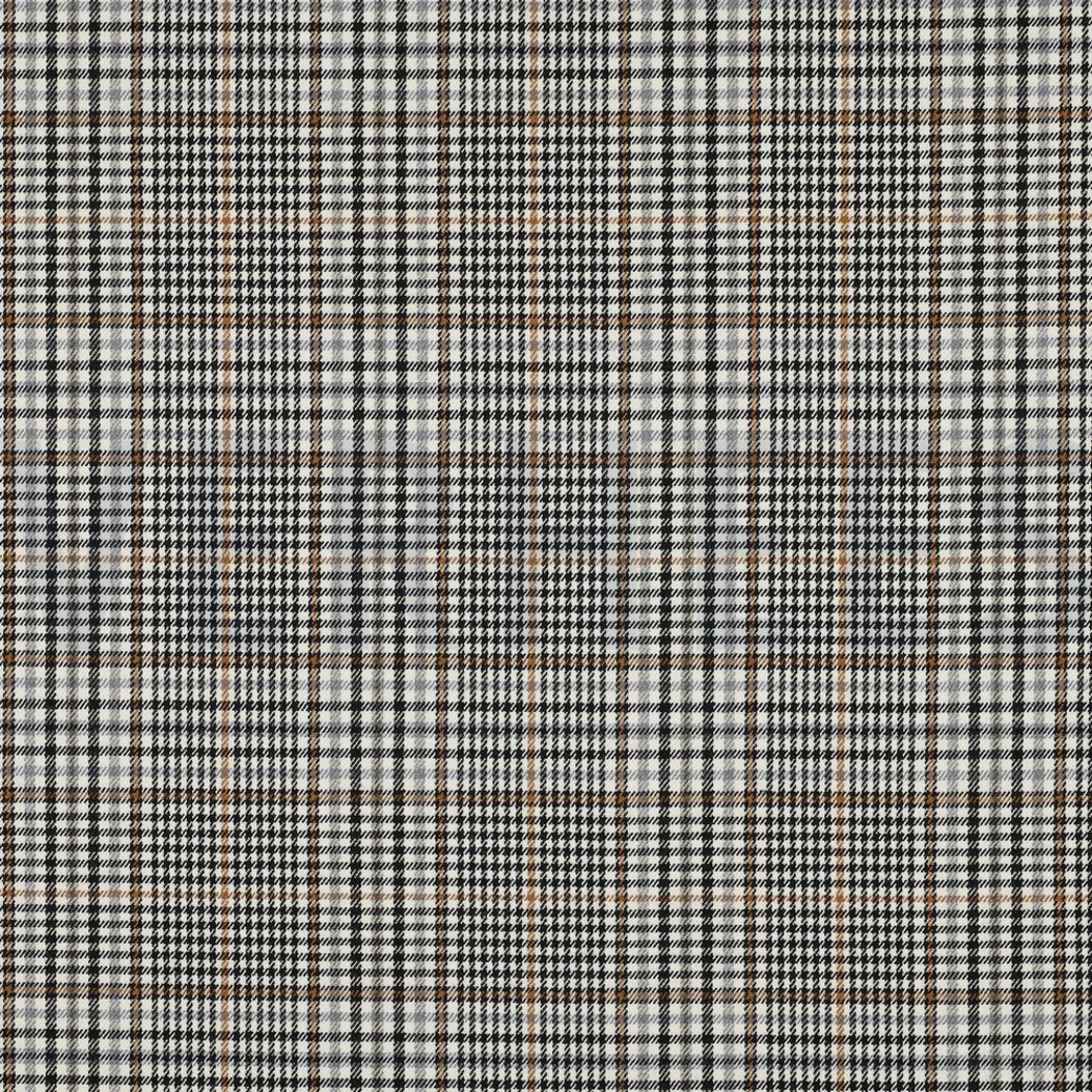TARTAN CHECK ECRU/BROWN/BLACK
