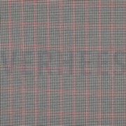 TARTAN CHECK BLACK/WHITE/RED (thumbnail)