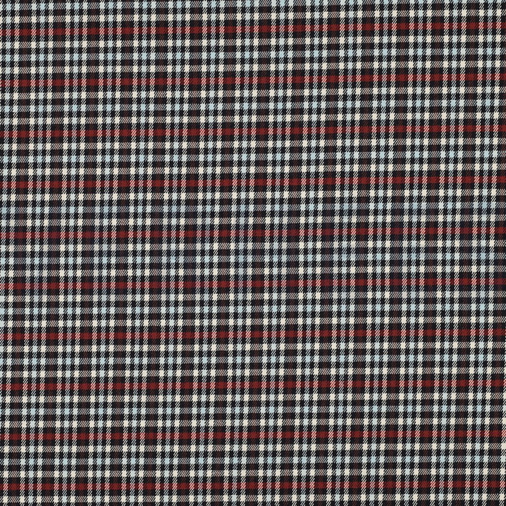 TARTAN CHECK NAVY/LIGHT BLUE/RUST