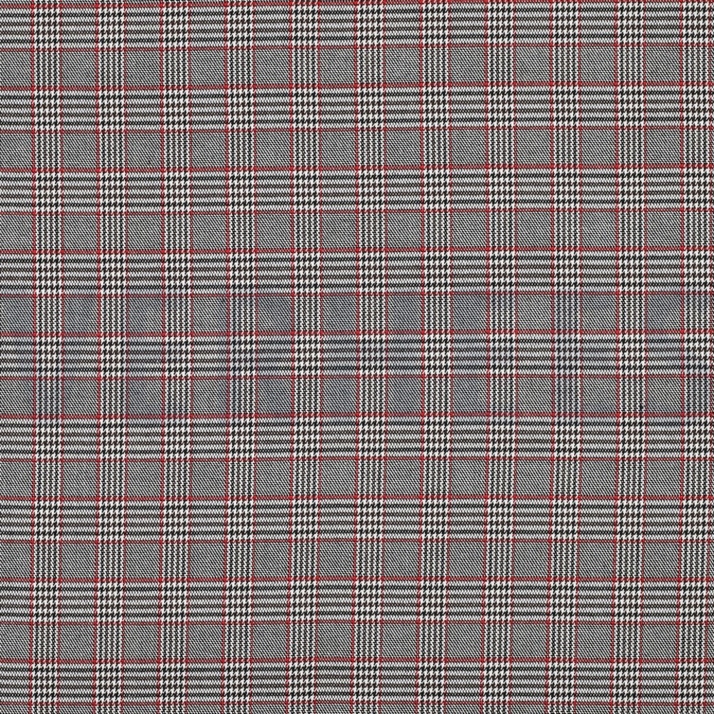 TARTAN CHECK BLACK/WHITE/RED