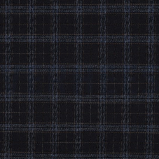 TARTAN CHECK DONKERBLAUW / JEANS / CAMEL #7