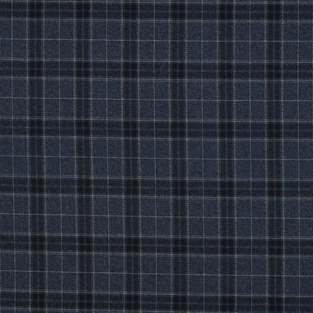TARTAN CHECK JEANS/NAVY/GREY