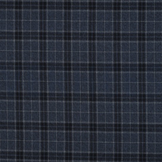 TARTAN CHECK JEANS / MARINEBLAU / GRAU #7