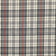 TARTAN CHECK ECRU/GREY/ORANGE (thumbnail)