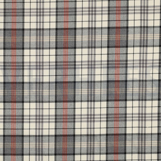 TARTAN CHECK ÉCRU / GRIJS / ORANJE #7