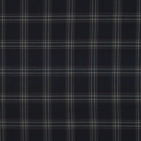 TARTAN CHECK MARINEBLAU / GRAU / ROT #7