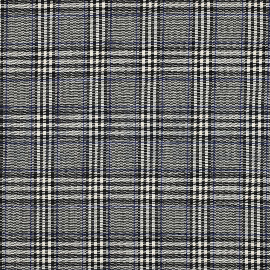 TARTAN CHECK GREY/BLACK/COBALT